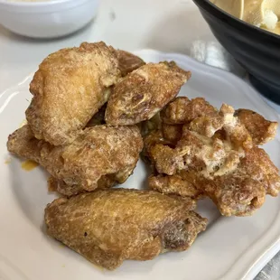 Salted E. Yolk Chk. Wings 6pcs