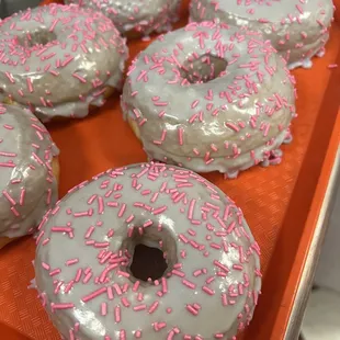 donuts, food, dough desserts