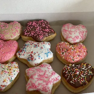 dough desserts, food, donuts