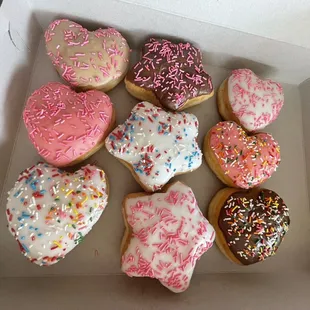 dough desserts, food, donuts