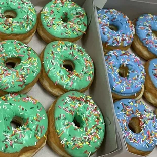 dough desserts, donuts, food