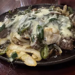 Steak Poblano Fajitas