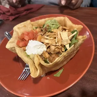 Chicken Taco Salad