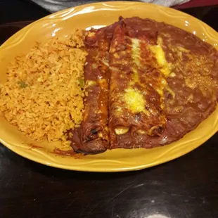 Cheese Enchilada Plate