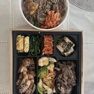 The papa bowl #1  and deluxe meal