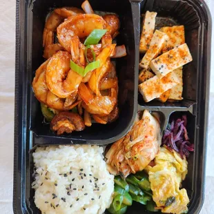 K MAMA BBQ MAMA MEAL - SHRIMP