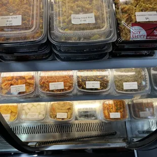 Lots of tasty sides to take home for the week. All about $6/ea.