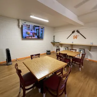 Indoor seating