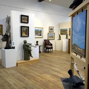 Inside K Newby Gallery