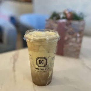 Vietnamese egg coffee