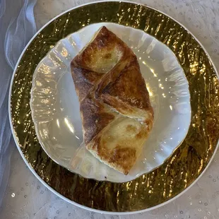 Ham and cheese croissants