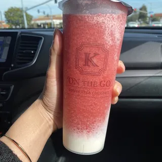 Lychee Strawberry Slushie