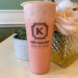 Lychee Strawberry Smoothie