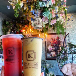 Lychee Strawberry Tea