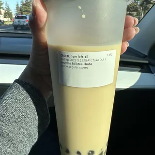 Jasmine Milk Tea