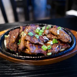 a plate of food