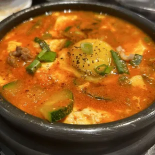 Beef Brisket Soft Tofu Soup
