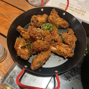 Jalapeño soy chicken wings