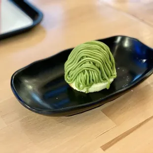 Matcha mont blanc