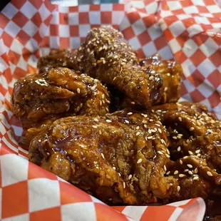 Korean fried Whole Chicken (Tossed)