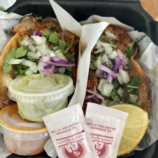 The birria taco