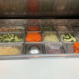 salads, interior