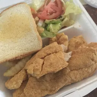 #20 2 pieces of fish and 6 pieces of shrimp