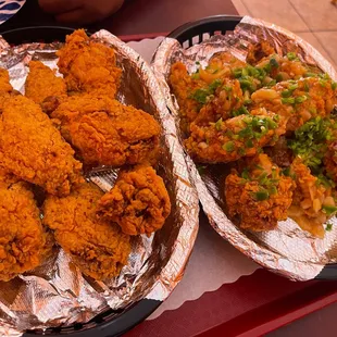 bbq wings, chicken, chicken wings, chicken wings and fried chicken, food, fried chicken, bbq chicken, fried chicken wings, poultry