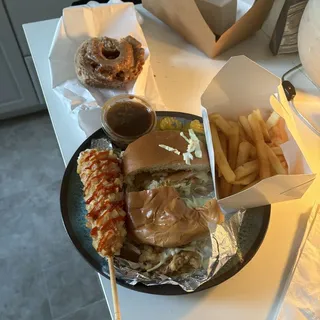 Combo Corn Dog - Add Potato