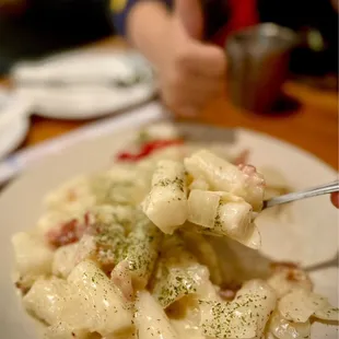 Spicy Carbonara Tteokbokki