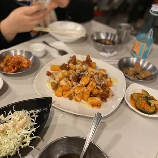 Popcorn Chicken Dokbokki