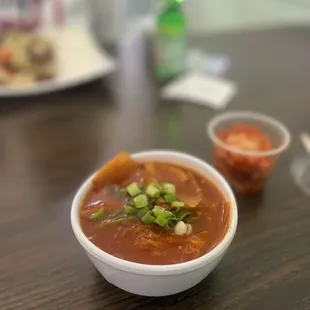 Kimchi stew