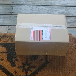 Delivered to your front door