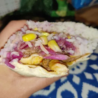Korean Bulgogi Beef Burrito