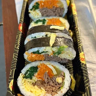 Bulgogi Kimbop ($11.99)