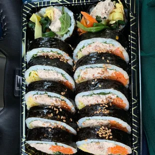 Tuna Kimbap without Pickled Daikon