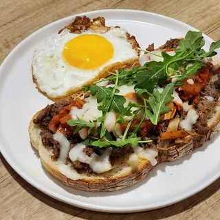 Bulgogi Kimchi Toast