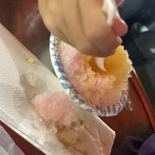 Pineapple, mango and lychee