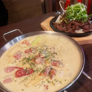 Carbonara Tteokbokki