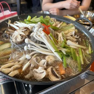 Beef hot pot