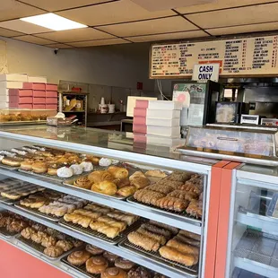 ws donuts in a bakery