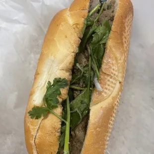 Bbq beef bahn mi