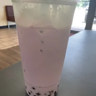 Taro milk tea