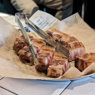 Thick pork belly