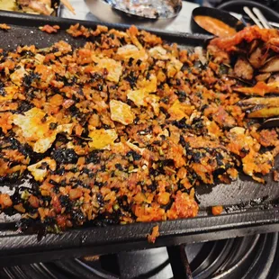 paella, food