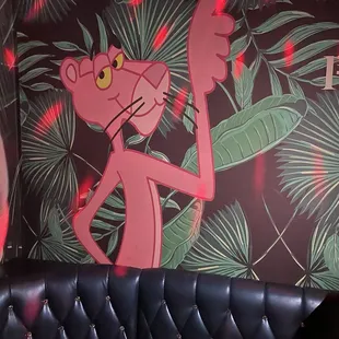 pink panther karaoke room