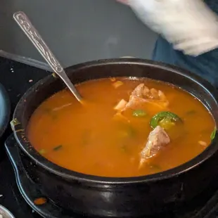 Spicy galbitang