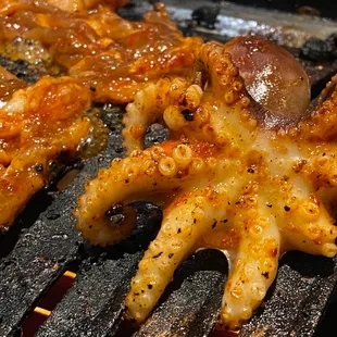 Grilled octopus