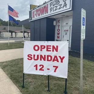 Open Sunday&apos;s now for Football Season