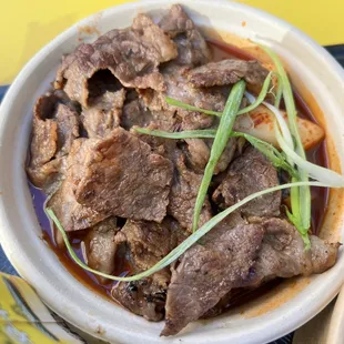 tteokbokki with wagyu